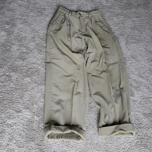 Wide wale corduroy pants